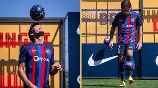 MARCOS ALONSO & BELLERÍNS FIRST TOUCHES AS BARÇA PLAYERS ⚽💙❤️