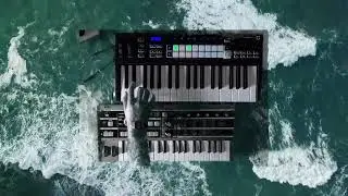 KORG MicroKorg MK1 +  Novation Launchkey mk3 37 +