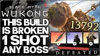 Black Myth Wukong - How to Kill ANY Boss in 1 Hit - GAME BREAKING Damage - New Best OP Build Guide!