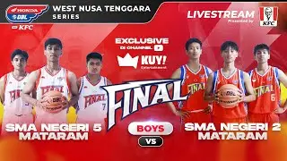 🔴 [LIVE] SMAN 5 MATARAM VS SMAN 2 MATARAM I Final Honda DBL with KFC 2022