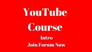 YouTube Course - Real Ways for YouTube Startup