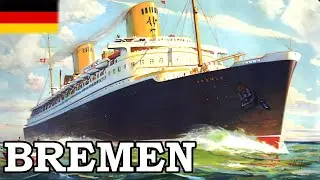 Немецкий трансатлантический лайнер SS Bremen