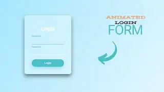 Elegant login form Using HTML CSS & JavaScript With Source Code & images|#css #loginpage #website