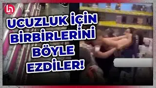 Kozmetik mağazasındaki indirim çılgınlığı!