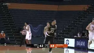 Highlights: Army Men's Basketball at Bucknell 1-4-22