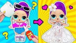 13 НЕВЕРОЯТНО ПРОСТЫХ ЛАЙФХАКА с КУКЛАМИ ЛОЛ Сюрприз! Мультик LOL Surprise toy SCHOOL LIFE HACKS