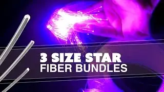 3 Size Star Fiber Bundles from WieDaMark.com