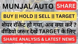 Munjal Auto Share Latest News | Munjal Auto Detailed Stock Analysis 2024 | अभी निवेश करना ठीक होगा?