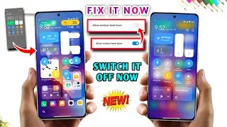 🚨 Fix Your Control Center Transparent Now | Bring Blur In Miui 12.5/Miui 13 Control Center