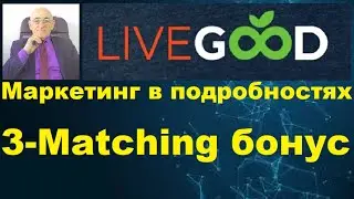 LiveGood. Маркетинг план. 3- Matching Бонус.