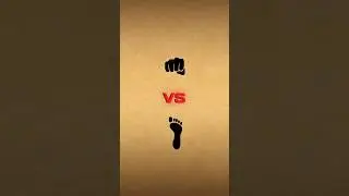 Fists or legs, which one is the best?🤔 