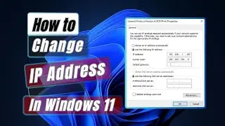 How to Change IP Address On Windows 11 [Easy Steps]