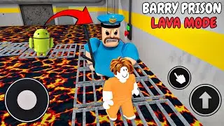 Barry Prison Obby Lava Mode - Full Gameplay