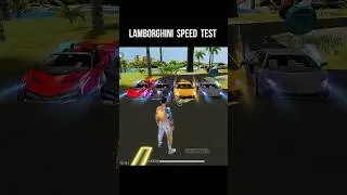 All Lamborghini Skin Speed Test 🔥 Free Fire Lamborghini Event #srikantaff