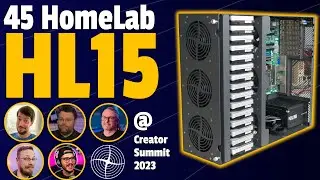 NEW 45 HomeLab HL15 at the Creator Storage Summit