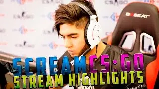 CS:GO - ScreaM | Stream Highlights