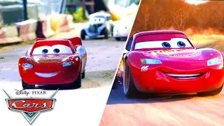 Cruz Ramirez Beats Lightning McQueen in a Race | SIDE BY SIDE VIDEO | Pixar Cars