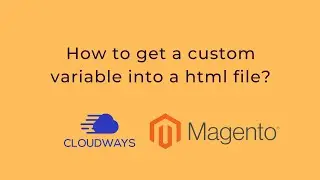 How to get a custom variable into a html file?