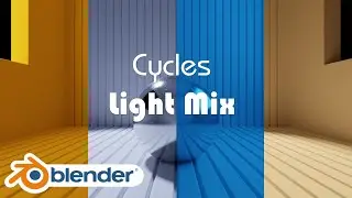 Cycles Light Mix (Blender English Tutorial)