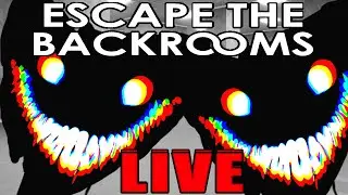 Escape the Backrooms (for the fifth time) NIGHTMARE MODE (live)