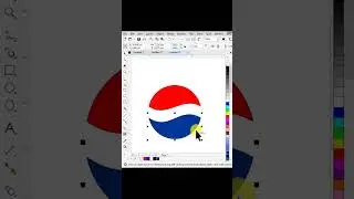 Pepsi logo design #viral #pepsi #coreldraw #shortsvideo #hindi #trending #graphics #love #new #time