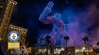 Deadpool And Wolverine Drone Show is the Largest in America (2,400 drones) | Sky Elements