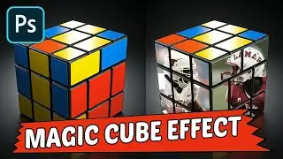 Magic Cube Effect in Photoshop | Photoshop Effects