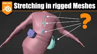 Blender: unwanted stretching, bending and twisting in Rigged characters