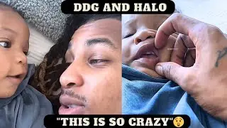 DDG Gets Shocked Over Halo's New Baby Teeth 😲