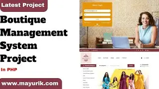 Boutique management system project in php | boutique management software | Source Code & Projects