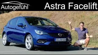 New Opel Astra Facelift FULL REVIEW 2020 Vauxhall Astra - Autogefühl