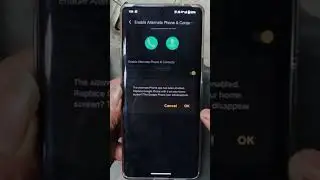 Set Phone as Default The alternate phone app has been enabled replace Google phone Vivo V27 V27Pro