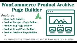 Customize WooCommerce Archive Product page for Avada and Fusion Builder