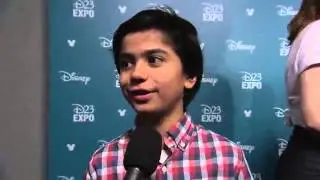 Disney's The Jungle Book Neel Sethi D23 Expo 2015 Interview