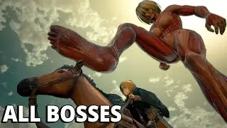 Attack on Titan (2016 video game) - ALL BOSSES