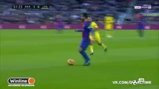 БАРСЕЛОНА - ЛАС ПАЛЬМАС 2:0 ГОЛ МЕССИ