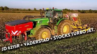 4Kᵁᴴᴰ October 2024: WFL drilling with John Deere 6215R, Väderstad FH 2200 & Stocks Turbo Jet Wizard