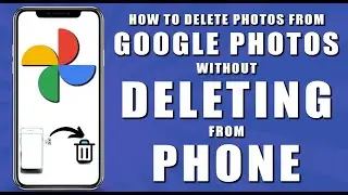 How to delete photos from google photos without deleting from phone (2024)