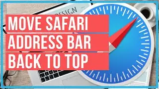 How To Move Safari Address Bar From Bottom To Top On iPhone