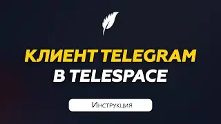 Клиент Telegram  в софте Telespace | Инструкция