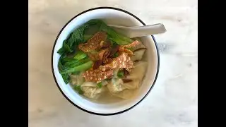 馄饨汤 | Easy Wonton Soup | Flavours of Asia