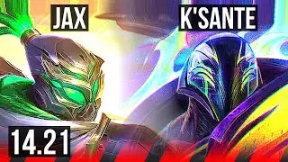 JAX vs K'SANTE (TOP) | 4/1/1 | EUW Diamond | 14.21