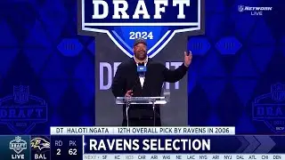 Ravens select Roger Rosengarten No. 62 in 2024 NFL Draft