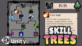 How to make Skill Trees (E01 Display Skill Info)