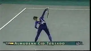 Almudena Cid ribbon @ 1996 Summer Olympics