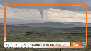 36 tornadoes confirmed in Colorado on June 21