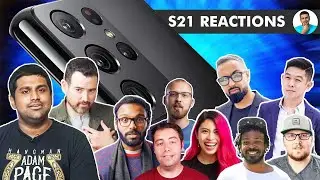 Galaxy S21 - YouTubers React (feat. SuperSaf, Coldfusion, Hardware Canucks, Jon Rettinger...)