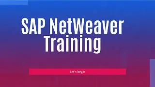 SAP NETWEAVER Training – SAP NETWEAVER Online Training (SAP NETWEAVER Course & Certification Tips)