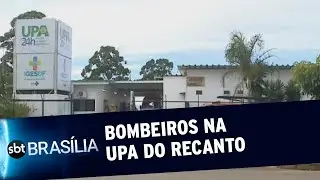 Oxigênio vaza na UPA do Recanto das Emas | SBT Brasília 11/03/2021