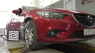 MAZDA 6 GJ. 2012- н.в. Капитальный ремонт передней подвески на пробеге 160000 ткм.